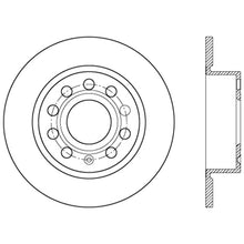 Load image into Gallery viewer, Stoptech 06-19 Audi A3 Premium High-Carbon CRYO-STOP Rear Rotor