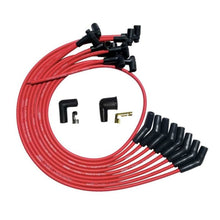 Load image into Gallery viewer, Moroso SBC Over Valve Cover 135 Plug HEI Ultra Spark Plug Wire Set - Red