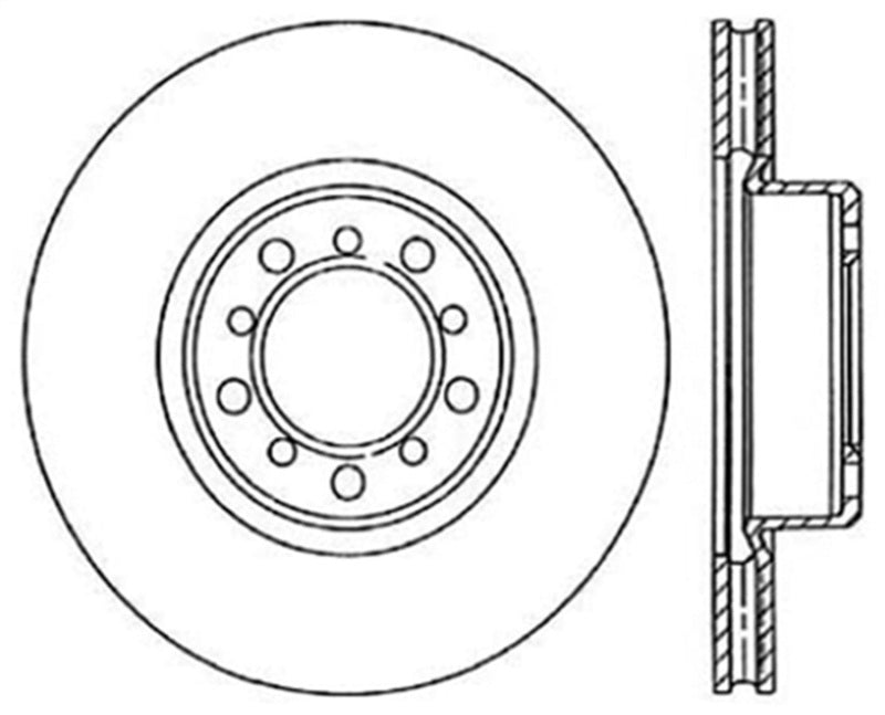 StopTech Drilled Sport Brake Rotor