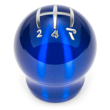 Load image into Gallery viewer, Raceseng Contour Shift Knob (Gate 4 Engraving) Mini R50 / R52 / R53 Adapter - Blue Translucent