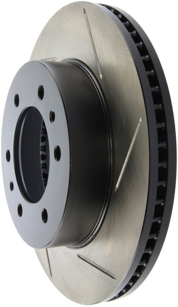 StopTech Power Slot 06-10 Hummer H3 Front Left Slotted Rotor