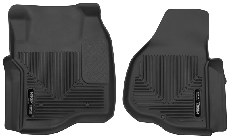 Husky Liners 11-12 Ford F250/F350/F450 Series Reg/Super/Crew Cab X-Act Contour Black Floor Liners - GTR Auto