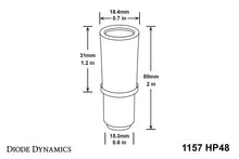 Load image into Gallery viewer, Diode Dynamics 1157 LED Bulb HP48 LED - Red (Single)