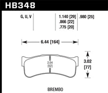 Load image into Gallery viewer, Hawk DTC-80 Brembo 29mm Race Brake Pads