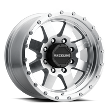 Load image into Gallery viewer, Raceline 935MC Defender 17x9in / 5x127 BP / 0mm Offset / 83.82mm Bore - Machined Wheel