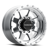 Raceline 935MC Defender 17x9in / 5x127 BP / 0mm Offset / 83.82mm Bore - Machined Wheel