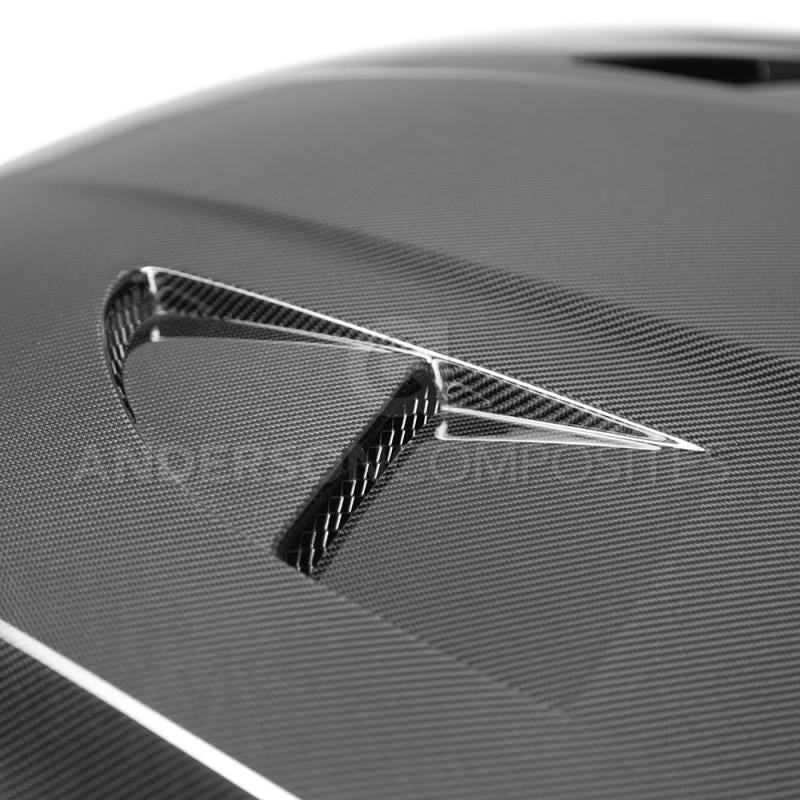 Anderson Composites 2015+ Ford Focus RS Type-SA Carbon Fiber Hood