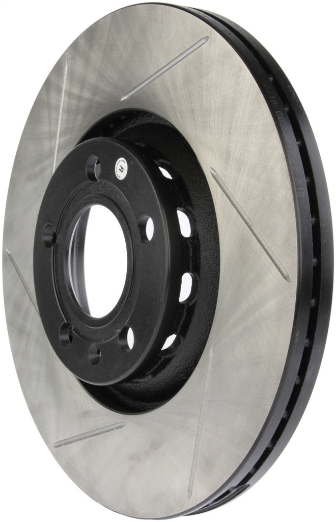 StopTech Power Slot 02-06 Audi A4/A4 Quattro 3.0L/98-04 A6/A6 Quattro AHA Front Right Slotted Rotor