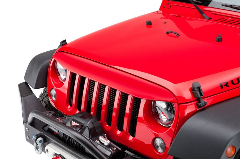 Rugged Ridge NightHawk Light Brow PTT 07-18 Jeep Wrangler JK/JKU