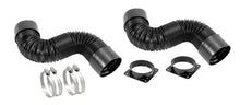 Load image into Gallery viewer, Spectre Air Duct Hose Kit 4in. OD (41in. Ducting (2) / 2 Mounting Plates / 2 Hose Clamps) - Black