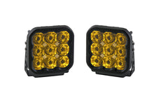 Load image into Gallery viewer, Diode Dynamics SS5 LED Pod Sport - Yellow Spot (Pair)