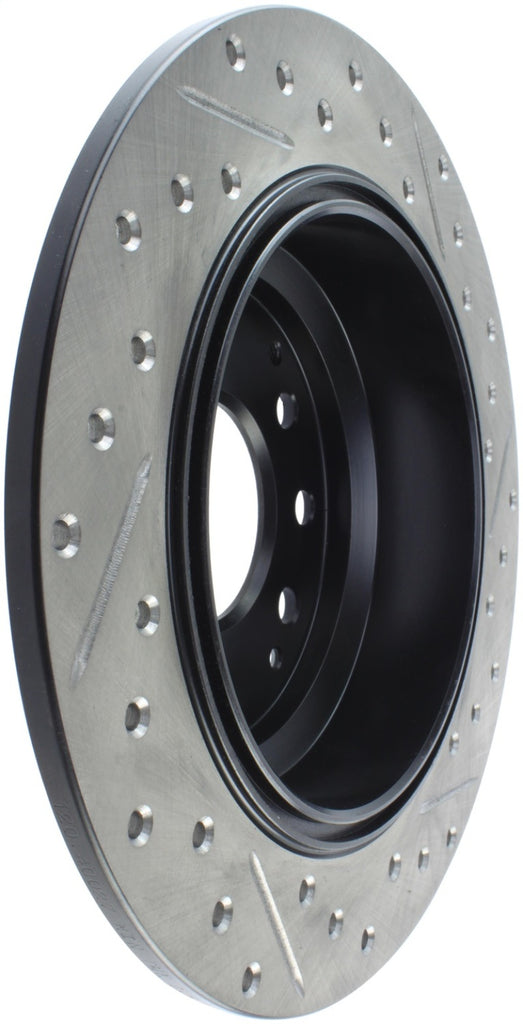 StopTech Power Slot 91-95 Acura Legend / 95-98 Honda Odyssey Right Rear Drilled & Slotted Rotor