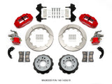 Wilwood Narrow Superlite 4R / MC4 Rear Kit 12.88 Red Currie Pro-Tour Unit Bearing Floater