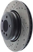 Load image into Gallery viewer, StopTech 06-08 BMW 750i/750Li / 03/05-08 760i/760Li Slotted &amp; Drilled Right Rear Rotor