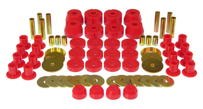 Prothane 72-93 Dodge Ramcharger 4wd Total Kit - Red