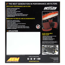 Load image into Gallery viewer, AEM 07-10 Impreza / 08-10 Forester 8.75in O/S L x 8.563in O/S W x 2.438in H DryFlow Air Filter - GTR Auto