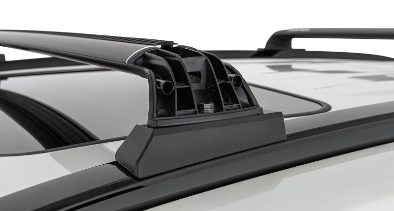 Rhino-Rack 19-22 Toyota RAV4 XA50 5 Door SUV w/Flush Rails Vortex RVP 2 Bar Roof Rack - Black