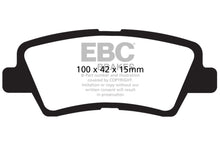 Load image into Gallery viewer, EBC 12 Hyundai Elantra 1.8 Yellowstuff Rear Brake Pads