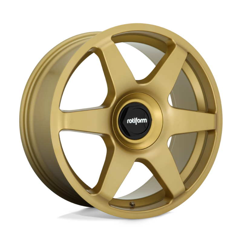 Rotiform R118 SIX Wheel 18x8.5 5x100/5x112 45 Offset - Matte Gold