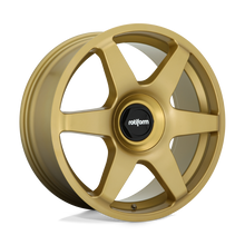 Load image into Gallery viewer, Rotiform R118 SIX Wheel 18x8.5 5x100/5x112 45 Offset - Matte Gold