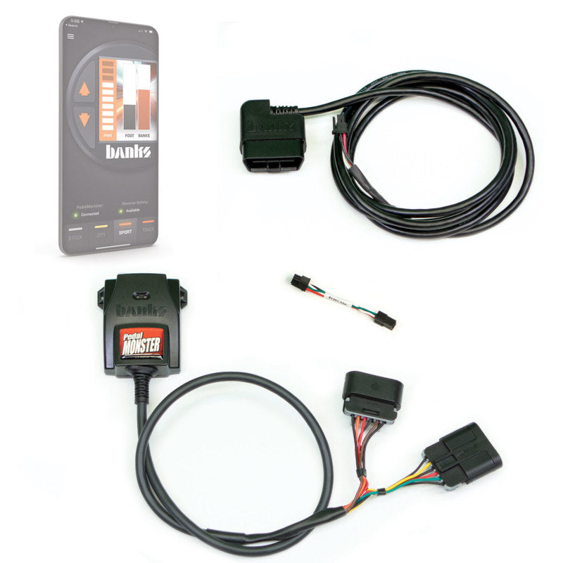 Banks Power Pedal Monster Kit (Stand-Alone) - Aptiv GT 150 - 6 Way - Use w/Phone - GTR Auto