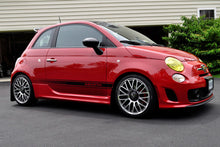 Load image into Gallery viewer, Rally Armor 12-18 Fiat 500 (Pop/Sport/Lounge/Abarth) Black UR Mud Flap w/ Grey Logo