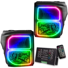 Load image into Gallery viewer, Oracle 11-16 Ford F250/350 LED HL - Black - ColorSHIFT w/ 2.0 Controller