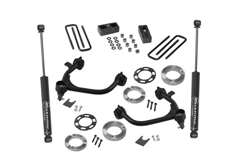 Superlift 19-20 Chevy Silverado 1500 (New Body) 3in GM Lift Kit 2WD and 4WD w/ Superlift Shocks