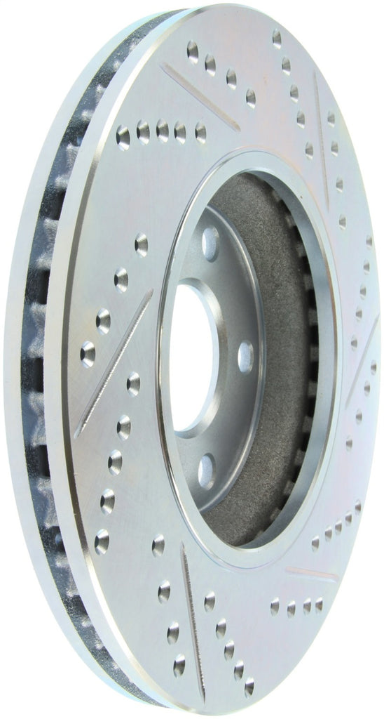 StopTech Select Sport 05-07 Chevrolet Cobalt Slotted and Drilled Right Front Rotor