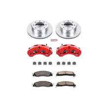 Load image into Gallery viewer, Power Stop 09-10 Dodge Ram 2500 Front Z36 Truck &amp; Tow Kit w/Cals