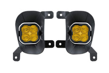 Load image into Gallery viewer, Diode Dynamics SS3 Ram Vertical LED Fog Light Kit Sport - Yellow SAE Fog