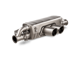 Akrapovic 2021-24 Porsche 911 GT3/GT3 RS (992) Slip-On Race Line (Titanium) w/Titanium Tips