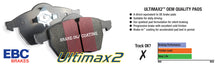 Load image into Gallery viewer, EBC 07-09 Chevrolet Equinox 3.4 Ultimax2 Front Brake Pads