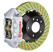 Load image into Gallery viewer, Brembo 00-02 S4/02-05 A4/06-08 A4 Front GT BBK 4 Piston Cast 365x29 2pc Rotor Drilled-Silver