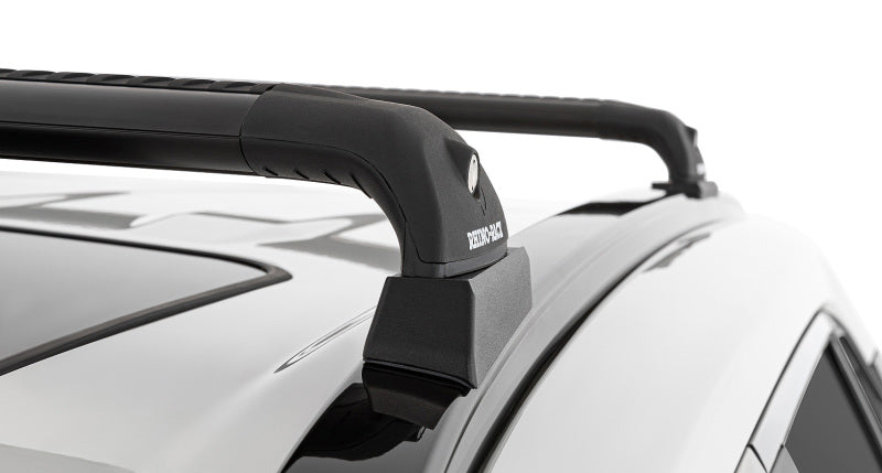 Rhino-Rack 19-22 Toyota RAV4 XA50 5 Door SUV w/Flush Rails Vortex RVP 2 Bar Roof Rack - Black