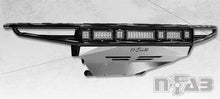 Load image into Gallery viewer, N-Fab M-RDS Front Bumper 15-17 Chevy Colorado - Gloss Black w/Silver Skid Plate