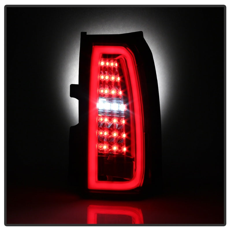 Spyder Chevy Tahoe / Suburban 15-17 LED Tail Lights - Red Clear (ALT-YD-CTA15-LED-RC)
