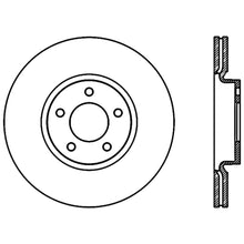 Load image into Gallery viewer, Stoptech 07-09 Mazdaspeed 3 Front High Carbon CRYO-STOP Rotor