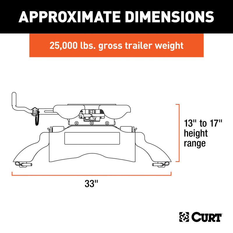 Curt Q25 5th Wheel Hitch