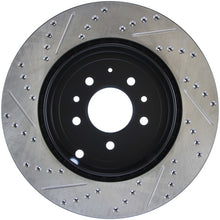 Load image into Gallery viewer, StopTech 07-09 Mazda CX-9 Left Rear Slotted &amp; Drilled Rotors