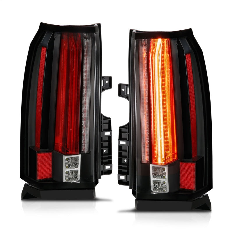 ANZO 2015-2017 Chevrolet Suburban/Tahoe LED Taillights Black