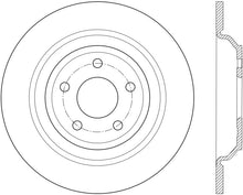 Load image into Gallery viewer, Stoptech 2016 Ford Focus RS Rear Premium High-Carbon CyroStop Rotor