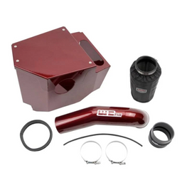 Wehrli 20-24 Chevrolet 6.6L L5P Duramax 4in Intake Kit - Red - GTR Auto