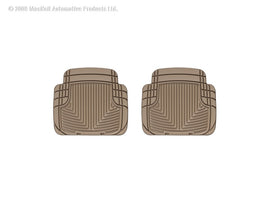 WeatherTech 99 BMW M3 Convertible Rear Rubber Mats - Tan - GTR Auto