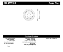 Load image into Gallery viewer, StopTech 13-17 Subaru BRZ Cryo Drilled Sport Brake Rotor - Right