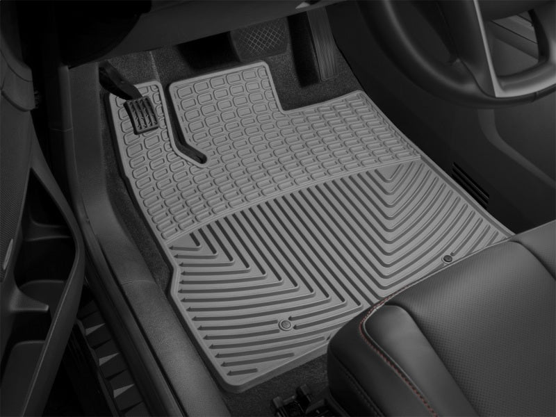 WeatherTech 2018+ Toyota Tacoma Front Rubber Mats - Grey