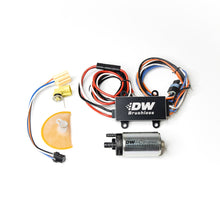 Load image into Gallery viewer, DeatschWerks DW440 440lph Brushless Fuel Pump w/ PWM Controller &amp; Install Kit 99-04 Ford Mustang GT