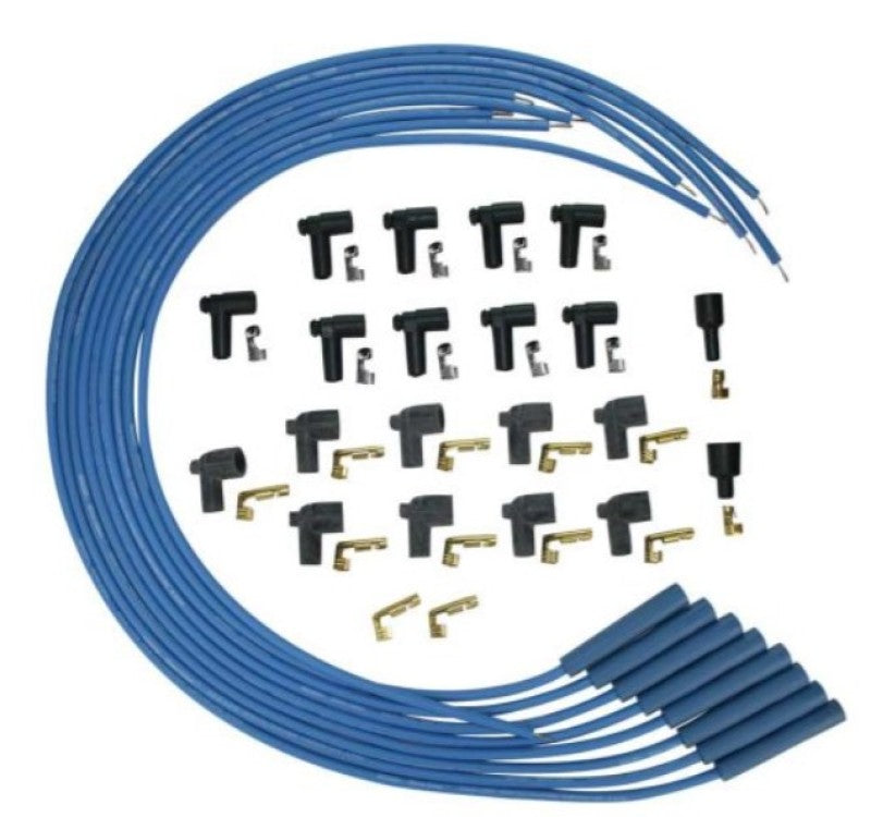 Moroso Universal Ignition Wire Set - Blue Max - Solid Core - Straight - 36in