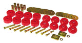 Prothane 59-64 Chevy Impala / Belair Body Mount Kit - Red