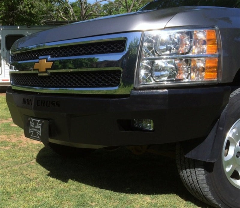 Iron Cross 07-13 Chevrolet Silverado 1500 RS Series Front Bumper - Gloss Black